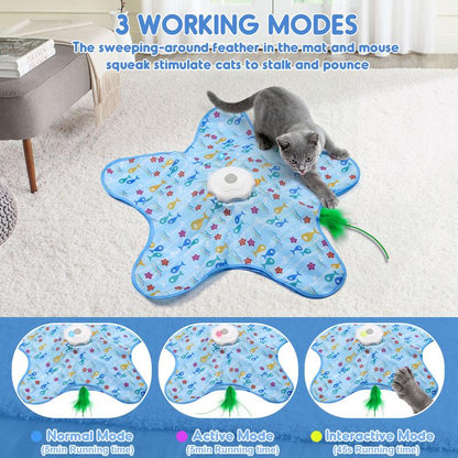 KEEP YOUR CAT ACTIVE & OCCUPIED — NATURALLY