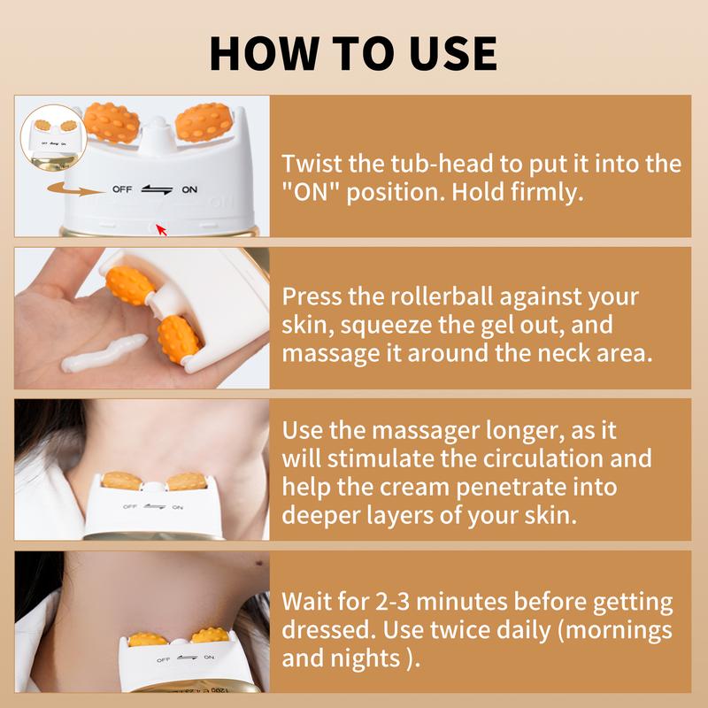Neck Tightening Roller Cream