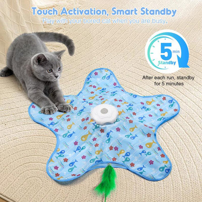 KEEP YOUR CAT ACTIVE & OCCUPIED — NATURALLY