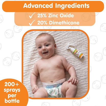 Soothe Diaper Rash Fast — The Gentle, No-Touch Spray Parents Trust