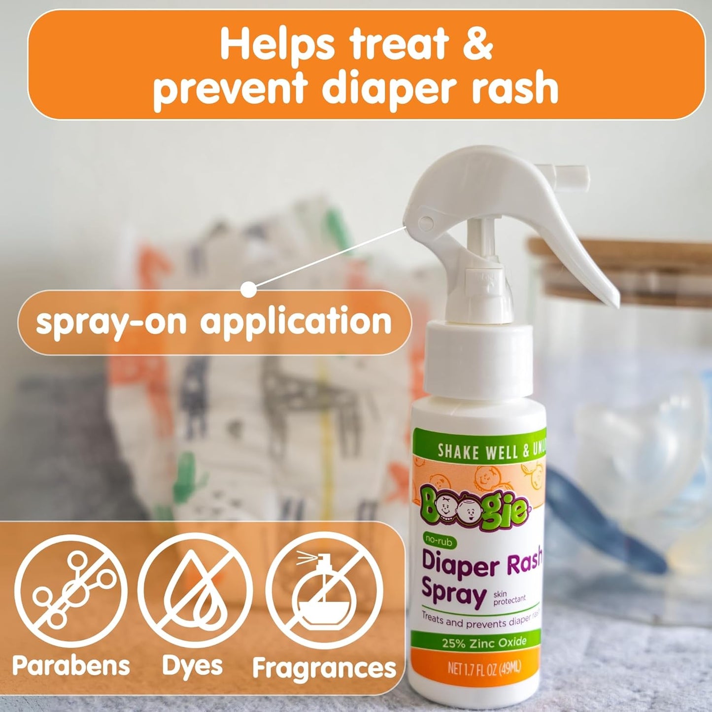 Soothe Diaper Rash Fast — The Gentle, No-Touch Spray Parents Trust