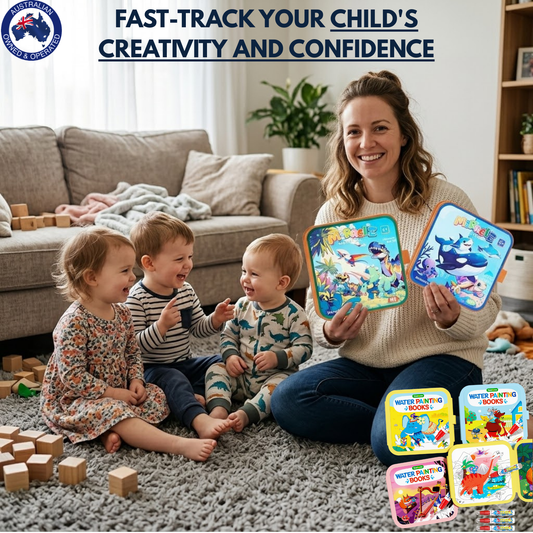 Keep them busy while sparking creativity & imagination- with no mess