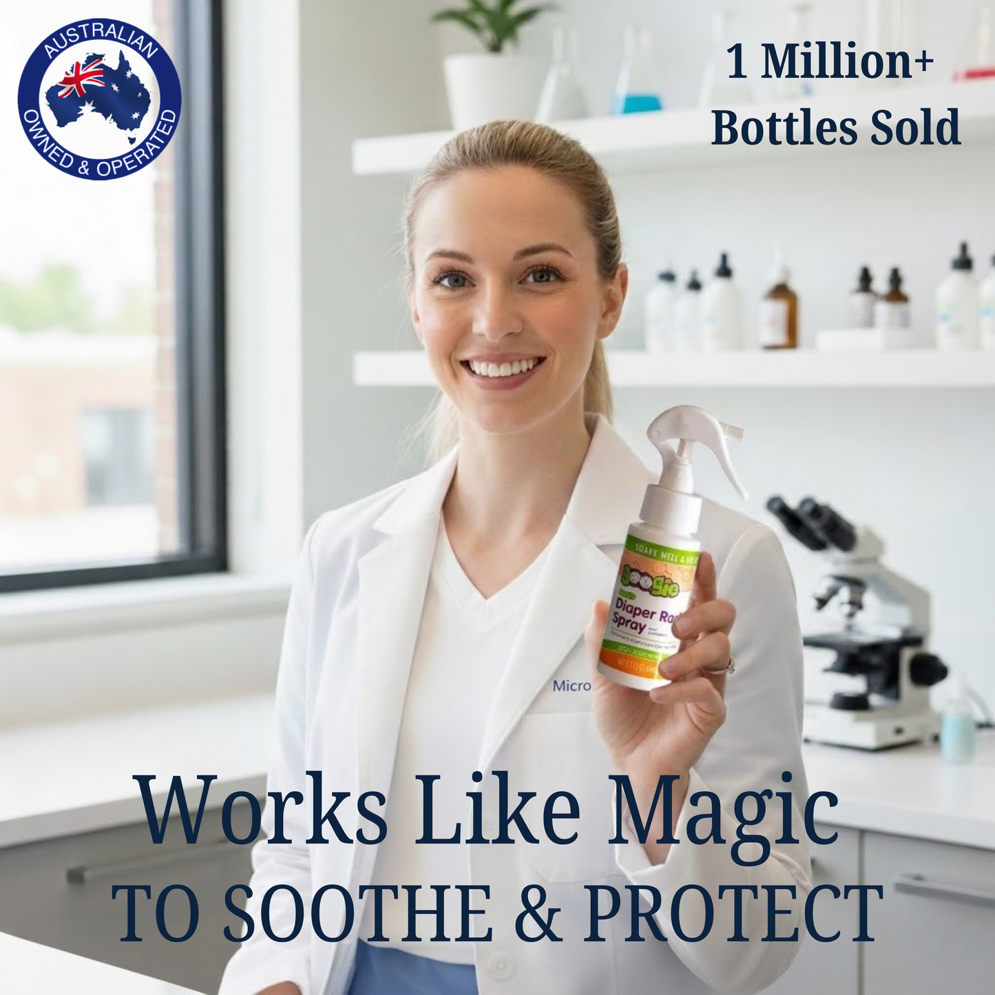 Soothe Diaper Rash Fast — The Gentle, No-Touch Spray Parents Trust