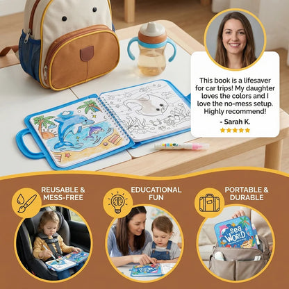 Keep them busy while sparking creativity & imagination- with no mess